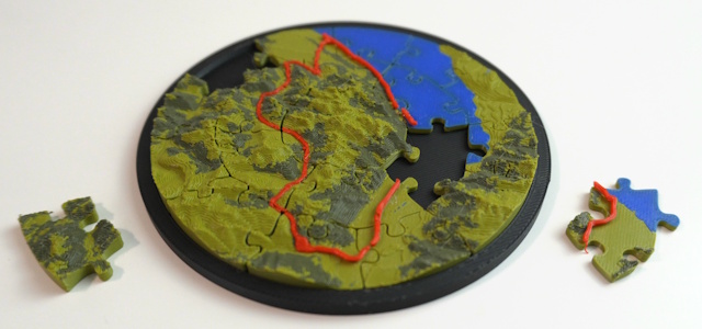 Hexagonal and Circle Puzzles